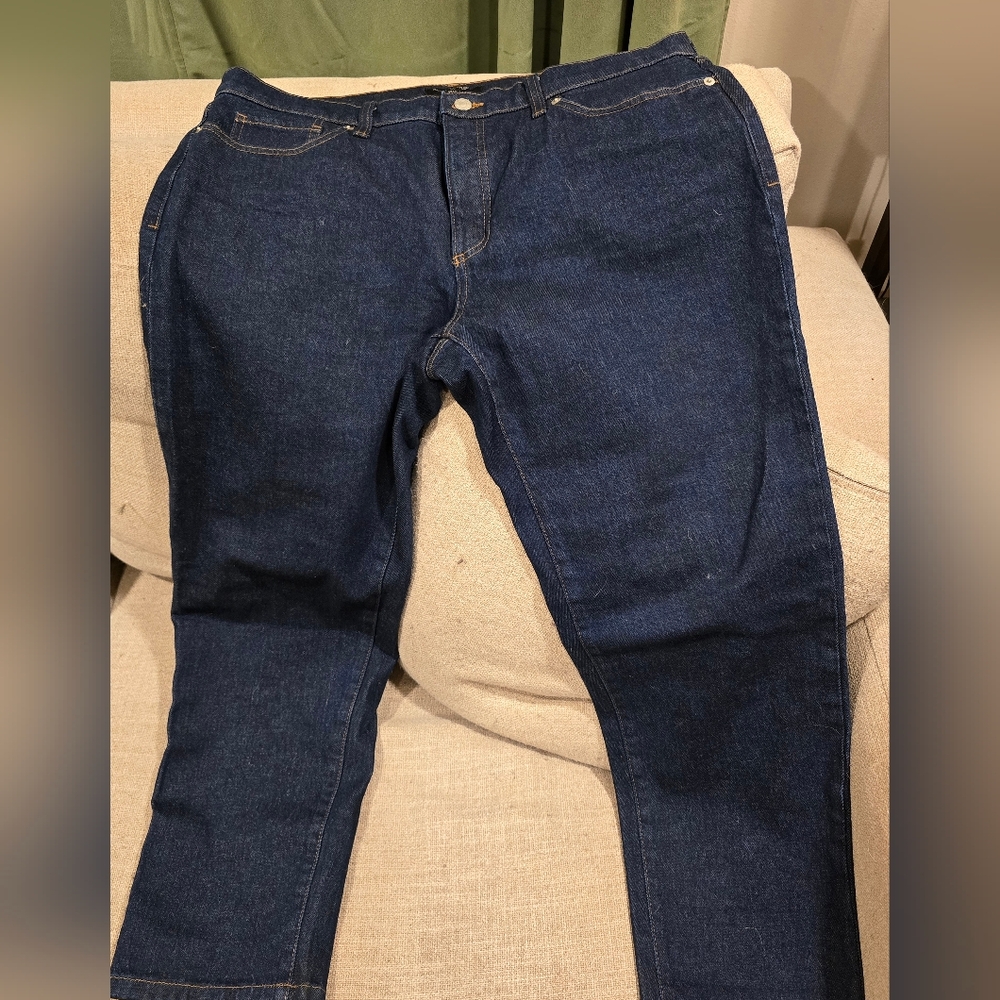 Banana Republic Factory Women's Dark Blue Straight Leg Jeans